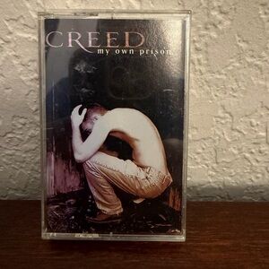 Vintage Creed My Own Prison Cassette Tape 1997 Grunge Alternative Wind-Up Ent.